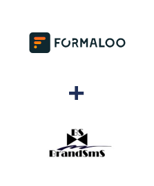 Integration of Formaloo and BrandSMS 