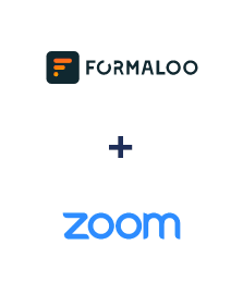 Integration of Formaloo and Zoom