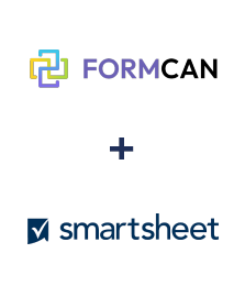 Integration of FormCan and Smartsheet