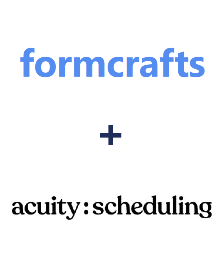 Integration of FormCrafts and Acuity Scheduling