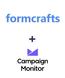 Integration of FormCrafts and Campaign Monitor