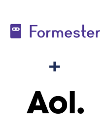 Integration of Formester and AOL