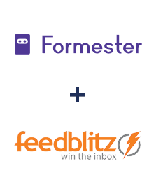 Integration of Formester and FeedBlitz