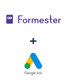 Integration of Formester and Google Ads