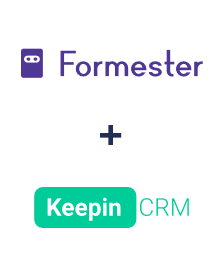 Integration of Formester and KeepinCRM
