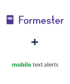 Integration of Formester and Mobile Text Alerts