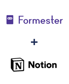 Integration of Formester and Notion