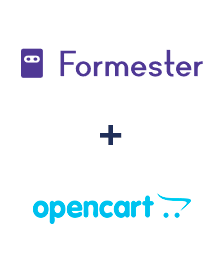 Integration of Formester and Opencart