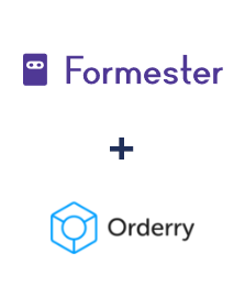 Integration of Formester and Orderry