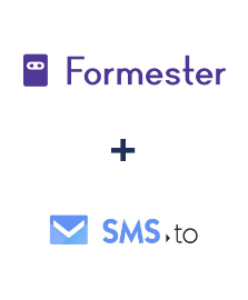 Integration of Formester and SMS.to