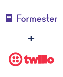 Integration of Formester and Twilio