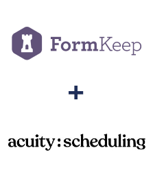 Integration of FormKeep and Acuity Scheduling