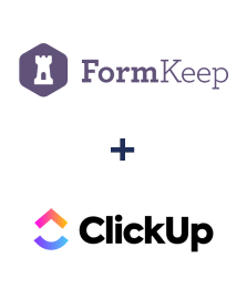 Integration of FormKeep and ClickUp