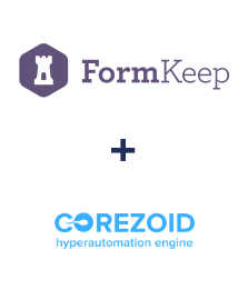 Integration of FormKeep and Corezoid