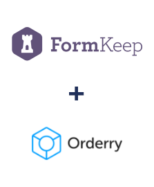 Integration of FormKeep and Orderry