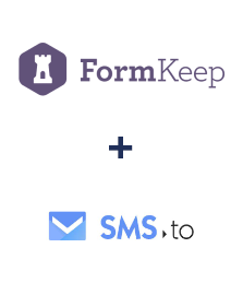 Integration of FormKeep and SMS.to