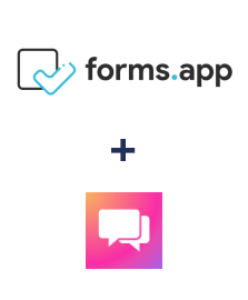 Integration of forms.app and ClickSend