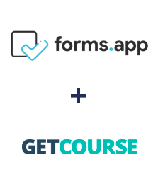 Integration of forms.app and GetCourse