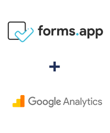 Integration of forms.app and Google Analytics