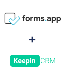 Integration of forms.app and KeepinCRM
