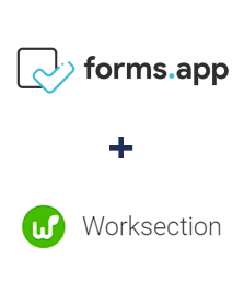 Integration of forms.app and Worksection