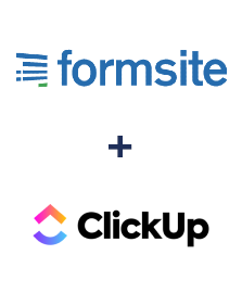 Integration of Formsite and ClickUp