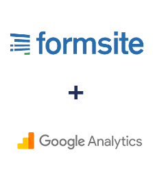 Integration of Formsite and Google Analytics