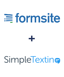 Integration of Formsite and SimpleTexting