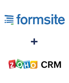 Integration of Formsite and Zoho CRM