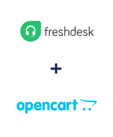 Integration of Freshdesk and Opencart