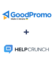 Integration of GoodPromo and HelpCrunch