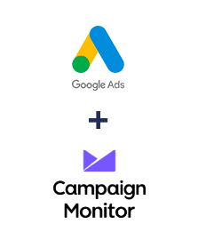 Integration of Google Ads and Campaign Monitor