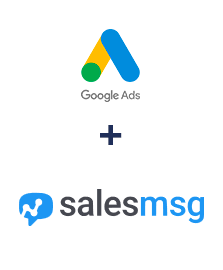 Integration of Google Ads and Salesmsg