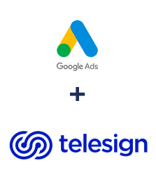 Integration of Google Ads and Telesign