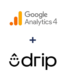 Integration of Google Analytics 4 and Drip