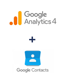 Integration of Google Analytics 4 and Google Contacts