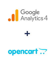 Integration of Google Analytics 4 and Opencart