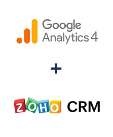 Integration of Google Analytics 4 and Zoho CRM