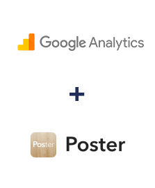 Integration of Google Analytics and Poster