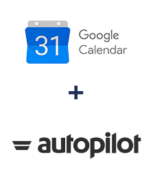 Integration of Google Calendar and Autopilot