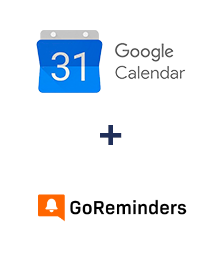 Integration of Google Calendar and GoReminders