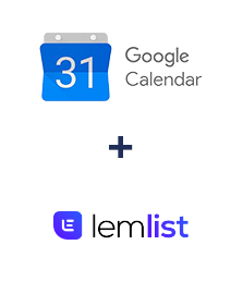 Integration of Google Calendar and Lemlist