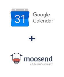 Integration of Google Calendar and Moosend