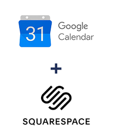 Integration of Google Calendar and Squarespace