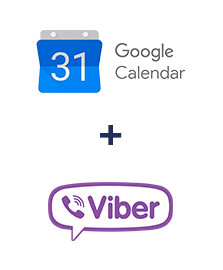 Integration of Google Calendar and Viber