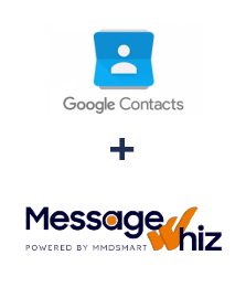 Integration of Google Contacts and MessageWhiz