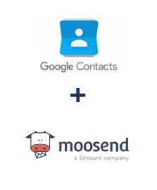 Integration of Google Contacts and Moosend