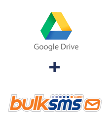 Integration of Google Drive and BulkSMS
