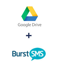 Integration of Google Drive and Burst SMS