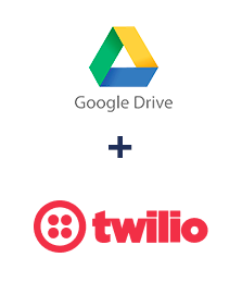 Integration of Google Drive and Twilio